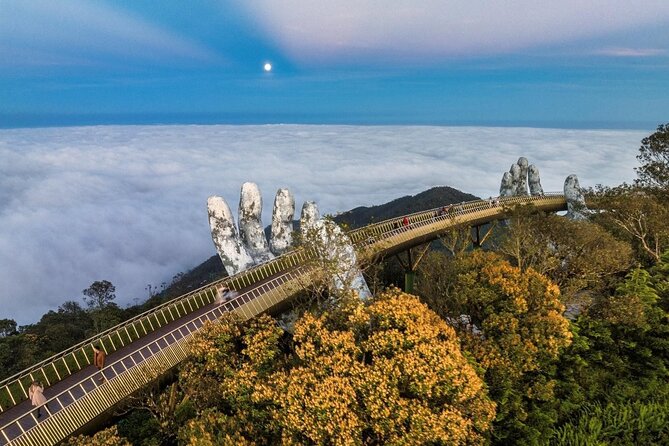 Chan May to Golden Bridge via Hai Van – English-Speaking Driver - Ba Na Hills and Golden Bridge: cable car access, then 3 hours to play