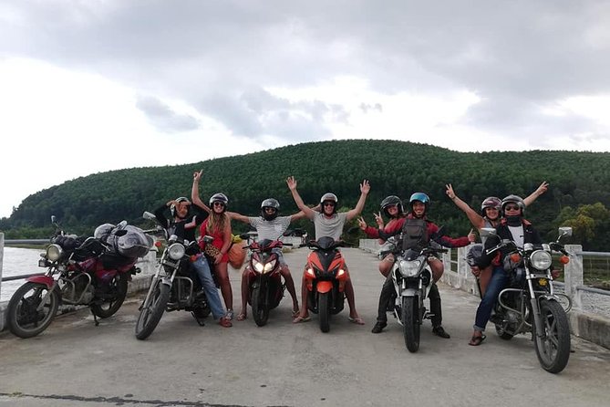 Easy Rider From Hue Da Nang Hoi An Via Hai Van Pass With Mister T - Pickup, Helmets, Luggage Transfer, and Your Two Ride Options
