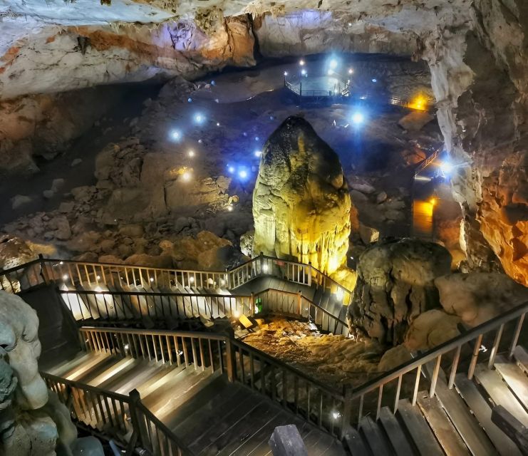 From Hue: One day explore Paradise Cave, Thien Duong cave - Lunch in the Middle of a Long Day (How to Make It Work)