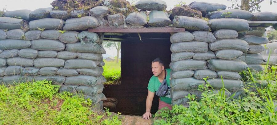 From Hue: Private Half-Day DMZ Tour with Vinh Moc Tunnels - Hien Luong Bridge over Ben Hai River: walking the 17th parallel line