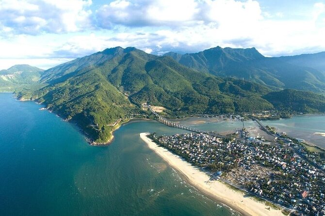 From Hue: sightseeing transfer to Hoi An with An Bang Cemetery - Marble Mountain stop: five elements, caves and temples (ticket extra)