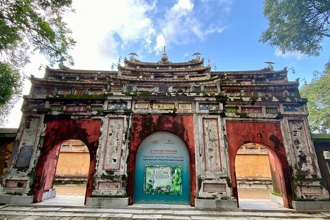 Full day Authentic Biking Green Hue Tour - A Different Kind of Hue Day: Schools, Temples, and Royal Tombs by Bike
