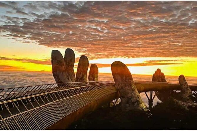 Golden Hand Bridge from Hue, Da Nang, Hoi An by Mr T Easy Rider - The Road Through Hai Van Pass: The Part That Makes This Tour Worth It
