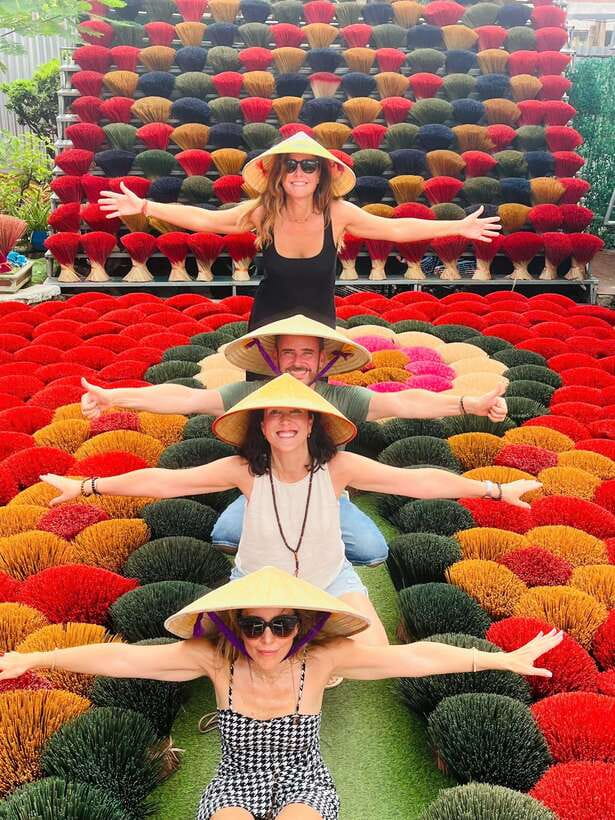 Hanoi: Incense Village, Hat Artisan/ Trang An Boating Tour - Chuong Conical Hat Village: Make, Paint, and Actually Take It Home