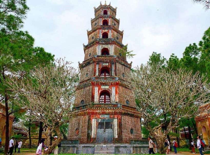 Hue Boat Tour On Perfume River with Royal Tombs - Minh Mang Tomb: where the design feels planned and the setting feels natural