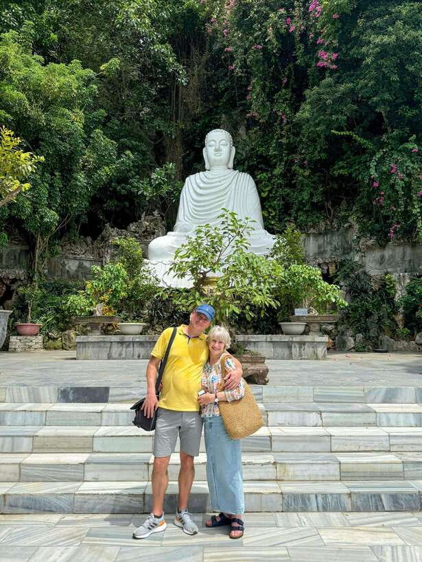 Hue: Enchanting Marble Mountains And Hoi An's Timeless Charm - Nhựt Mạnh Stone-Carving Stop: More Than a Photo Break