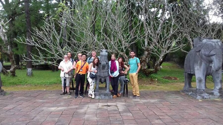 Hue: Full-Day City Tour with Dragon Boat Cruise - Minh Mang tomb: traditional rules in stone