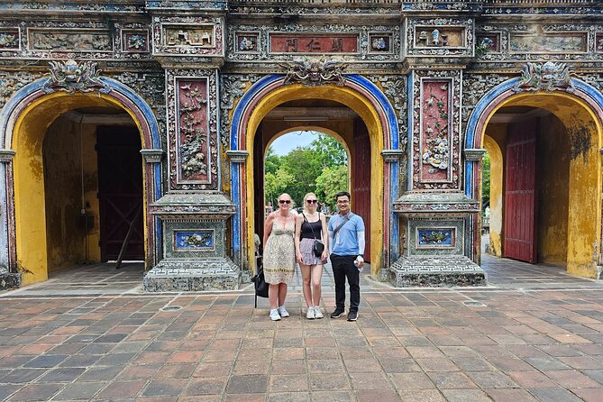 Hue Imperial City Walking Tour: Citadel & Forbidden City - Ngo Mon Gate: your first real map of the Imperial City