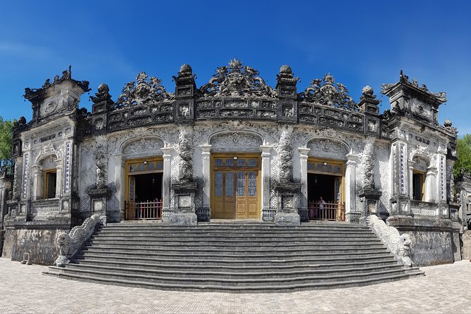 Hue Luxury Group Tour- Hue Daily Small Group Tour - Minh Mang’s tomb: feng shui design you can actually notice
