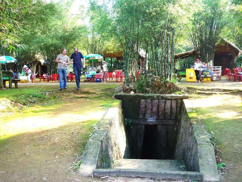 Hue : Private Day Trip to DMZ : Vinh Moc tunnel & Khe Sanh - Vinh Moc tunnel: the underground village shaped by bombing reality