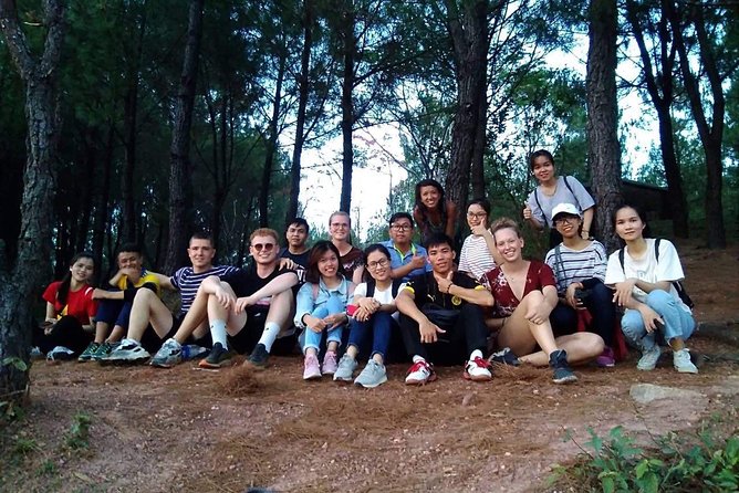 Hue Private Tour with Local Student by Motorbike - Stop 1: Thuy Tien Lake and the eerie Ho Thuy Tien waterpark
