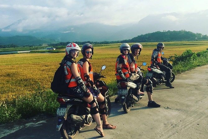 Hue to Hoi An ( Hoi An to Hue) Top Gear with Lefamily Riders Tours ( 1 way) - Lang Co lunch on the floating restaurant: the best kind of break