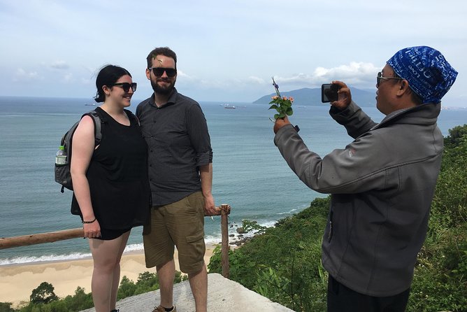 Hue to Hoi An Motorbike Tour - Lunch at Lang Co Beach: seafood, a soft drink, and a real reset
