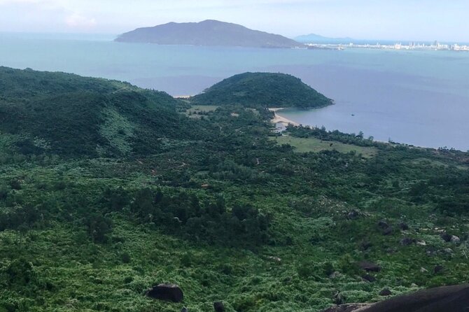 Hue to Hoi An via Hai Van pass, Da Nang, My Son sightseeing stops - Marble Mountains: limestone peaks plus 400-year-old stone carving tradition
