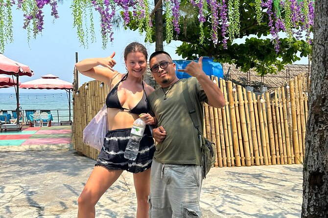 Hue to Hoi An via Hai Van pass, Da Nang, My Son sightseeing stops - Lap An Lagoon: that water-surface “check-in” moment