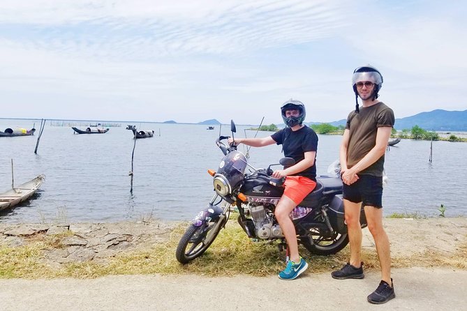 Hue to Hoi An via Haivan Pass and waterfall - Lang Co Beach: coastal views plus an actual food and drink break