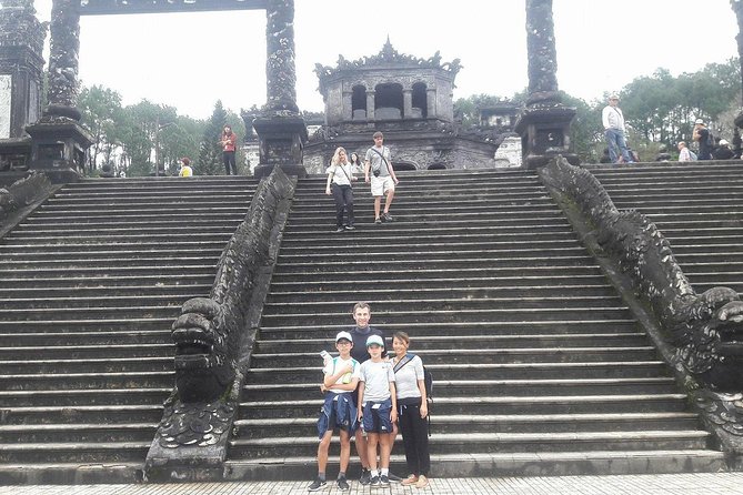 Hue Tombs Tour by Bike & Dragon Boat Cruise on Perfume River - Dragon boat on the Perfume River: relaxed movement with river details