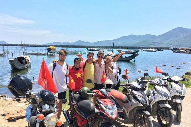 Motorbike Experience Hue to Hoi An Over Via Hai Van pass with Amazing Easy Rider - The private Easy Rider setup: more comfort, better photos, less stress