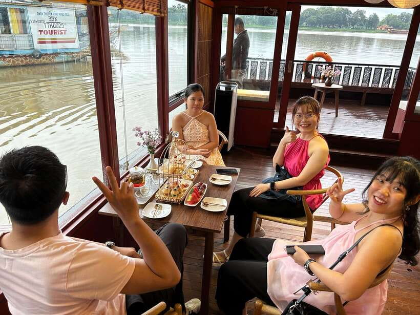 Official Hue: Dragon Boat, Imperial Citadel, & Market tour - Minh Mang and Khai Dinh tombs: two sites, one guided story