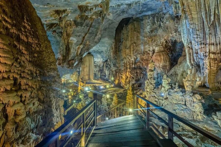 Phong Nha National Park: Paradise Cave Half-Day Tour - The 1.6 km electric ride and the short walk to the entrance