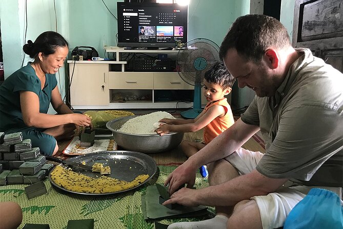 Private Cycling Tour in Rural Hue with Farming Experience - Truong Tien Bridge artisan time: conical hat making and sticky rice tasting