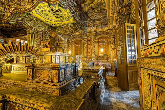 Private Hue City Tour by Car – Customize Your Own Stops - Mausoleum of Emperor Minh Mang: architecture with room around it