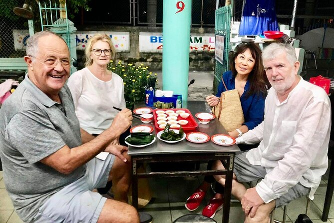 Private Hue Food Tour By Cyclo - Stop 4: Quán Ăn Tài Phú, grilled pork on a skewer