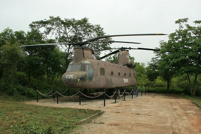 Vietnam DMZ Tour from Hue With The Best DMZ Guide - Dakrong and the Ho Chi Minh Trail corridor, marked by a rebuilt bridge